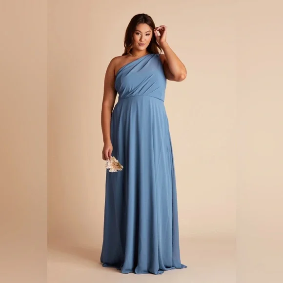 twilight wedding bridesmaid dresses Zapaka Women Light Green Long Bridesmaid Dress with Ruffle Slit Mermaid Off the Shoulder Wedding Guest Dress, Light Green / US22W main image 0